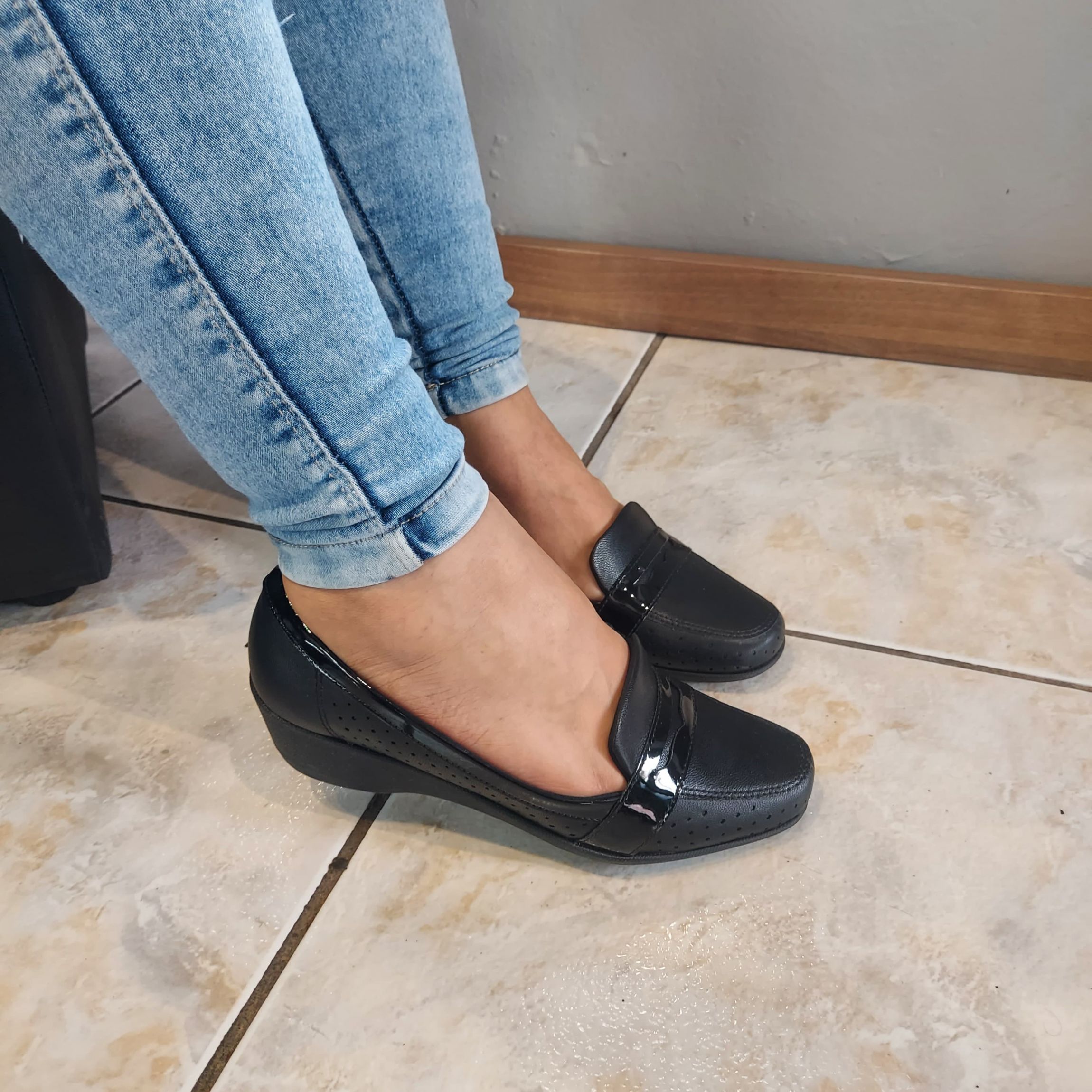 Comprar Piccadilly Sapato Anabela Feminino Salto 3,5 cm Ref