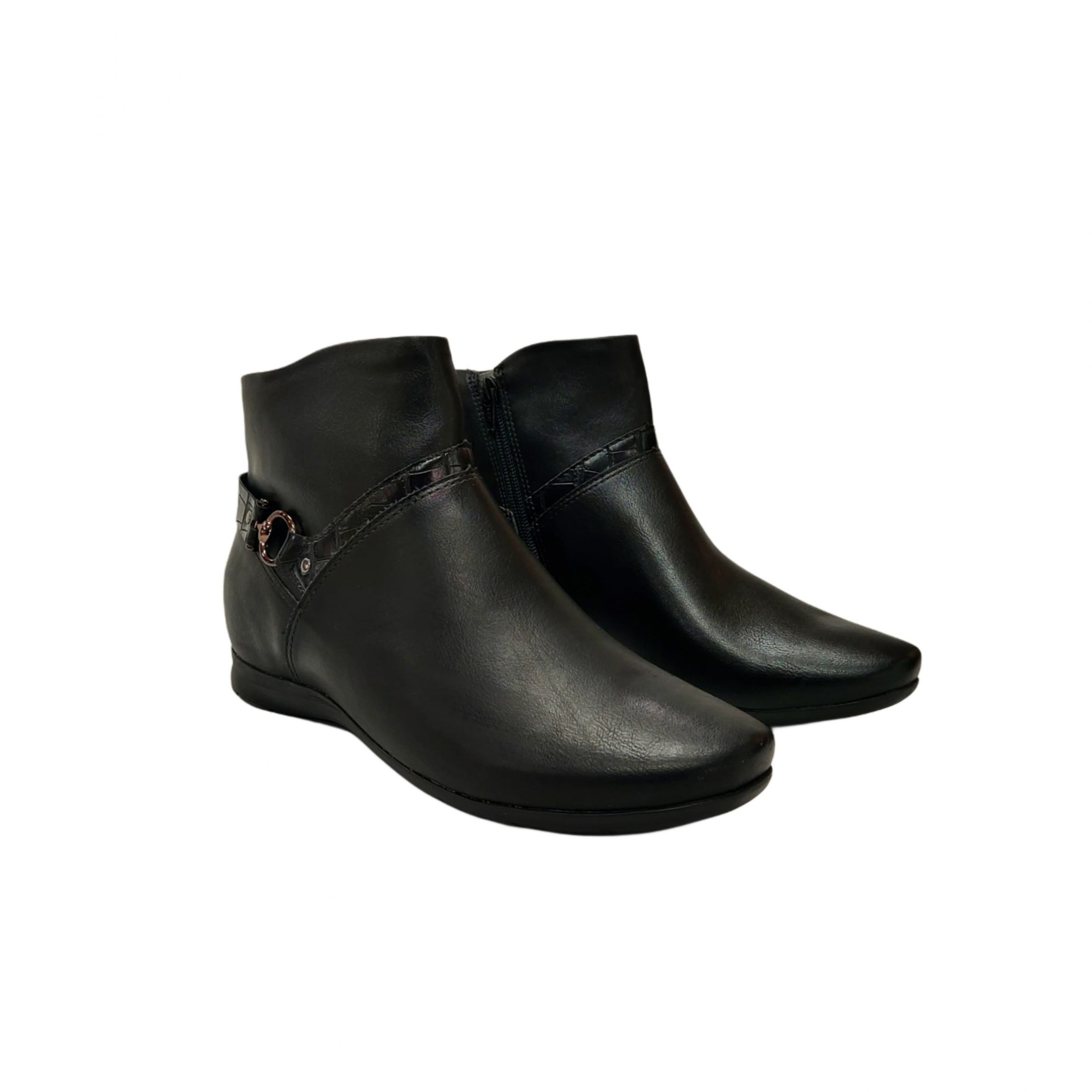 Comprar Comfortflex Bota Rasteira Cano Curto Feminina 2591303