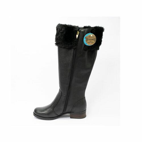 Pegada Bota Montaria Cano Longo 100% Couro Ref. 282062
