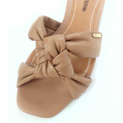 Bottero Rasteirinha Chinelo Flat Feminino Couro Ref. 323111
