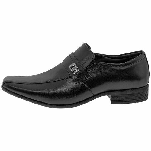 Jota Pê Sapato Social Masculino Couro Sem Cadarço Ref. 77501