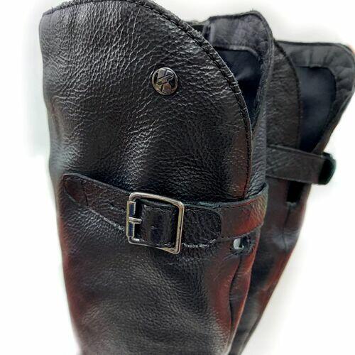 Bottero Bota Cano Longo 100% em Couro Salto 6 cm Ref. 314736