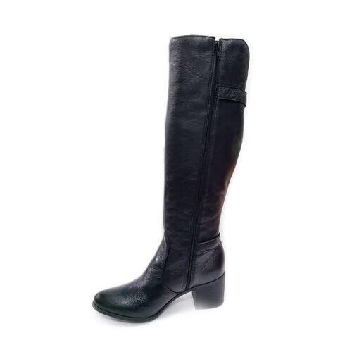 Bottero Bota Cano Longo 100% em Couro Salto 6 cm Ref. 314736