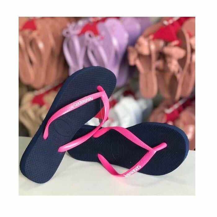 Havaianas Chinelo Slim Feminino Ref. SLIM LOGO POP-UP
