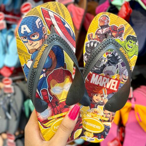 Havaianas Chinelo de Dedo Infantil Ref. KIDS MAX MARVEL