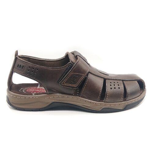 Pegada Sandália Masculina em Couro Ref. 132201
