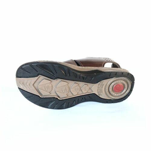 Pegada Sandália Masculina em Couro Ref. 132201