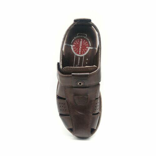 Pegada Sandália Masculina em Couro Ref. 132201