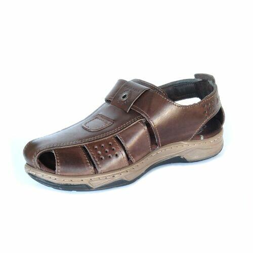 Pegada Sandália Masculina em Couro Ref. 132201