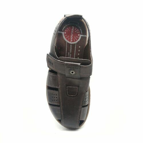Pegada Sandália Masculina em Couro Ref. 132201