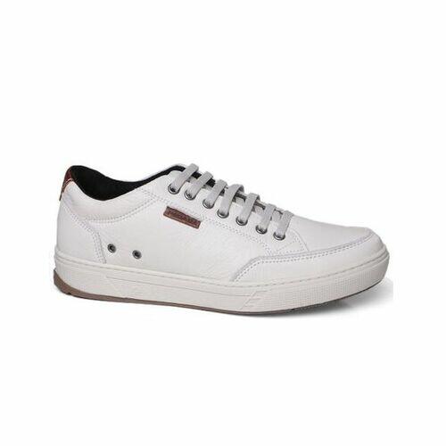 Pegada Sapatênis Masculino em Couro Com Elástico Ref. 118901