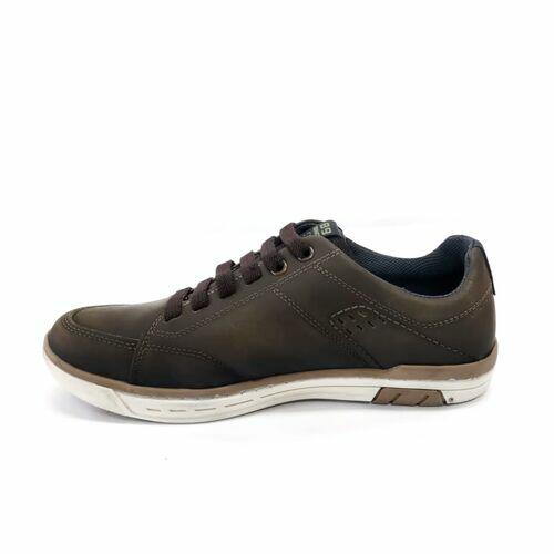 Pegada Sapatênis Masculino em Couro Com Zíper Ref. 119308