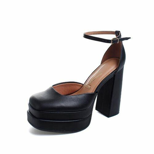 Vizzano Sapato Meia-Pata Salto Bloco 13 cm Ref. 1395.101