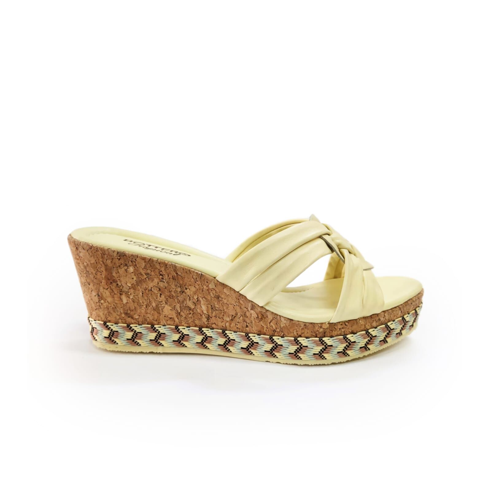 Comprar Bottero Tamanco Anabela em Couro Salto cm 344824