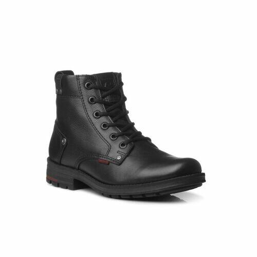 Pegada Botina Masculina em Couro Zíper Lateral Ref. 181305