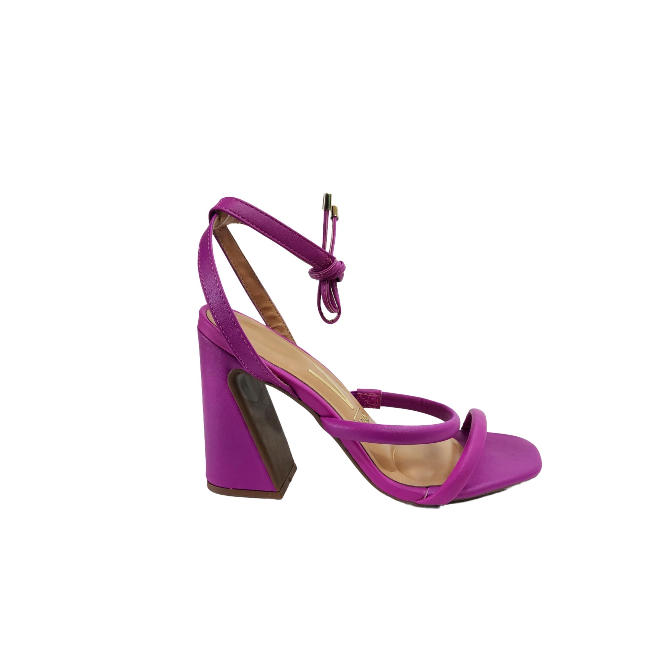 Comprar Vizzano Sandália Feminina Salto Bloco 10 cm Ref. 6403.205