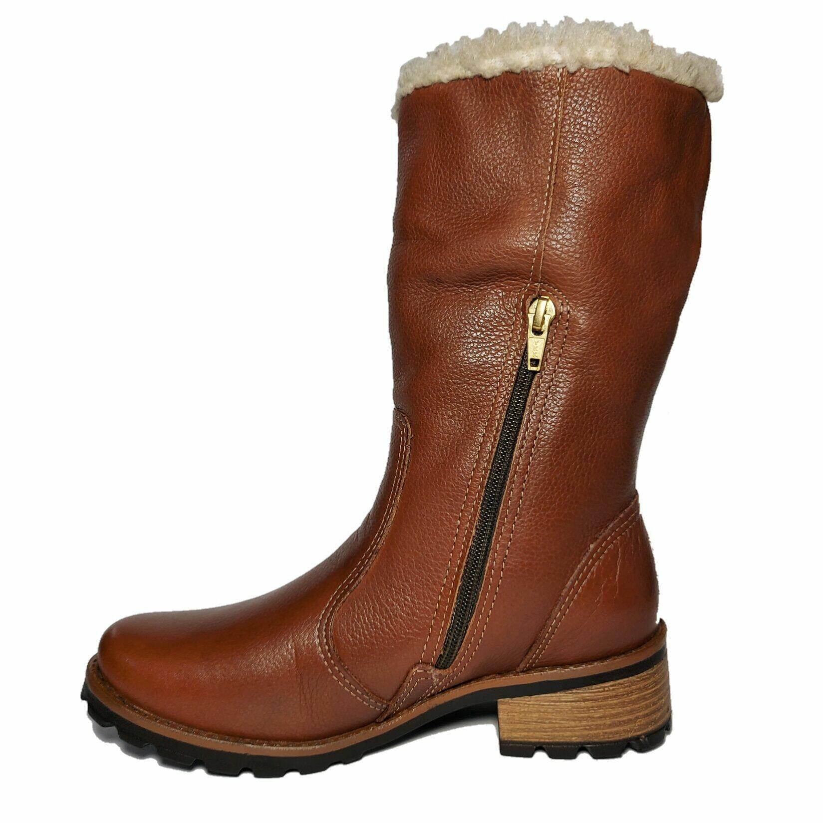 Pegada Coturno Cano Curto Salto 4 cm com Pelego Ref. 281492
