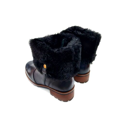 Pegada Coturno Cano Curto Salto 4 cm com Pelego Ref. 281492
