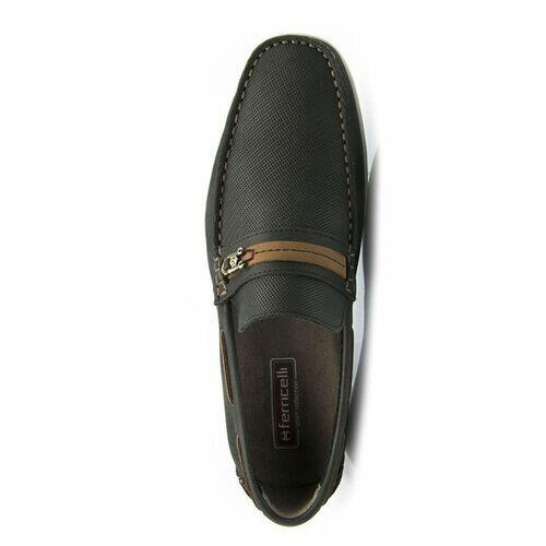 Ferricelli Mocassim Dockside Masculino em Couro Ref. YN46370