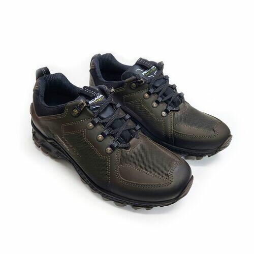 Pegada Abotinado Trekking Masculino em Couro Ref. 150353