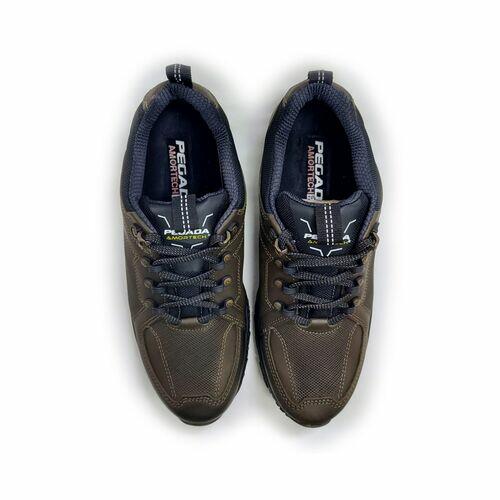 Pegada Abotinado Trekking Masculino em Couro Ref. 150353