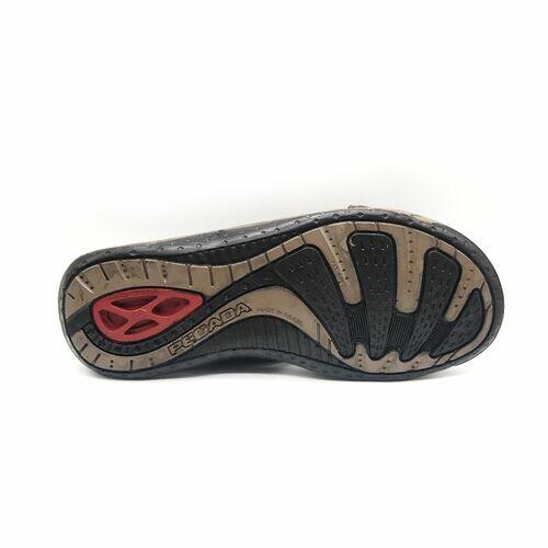 Pegada Chinelo Tira Cruzada Masculino em Couro Ref. 131661
