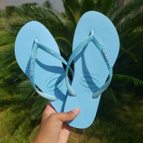 Havaianas Chinelo Slim Feminino Ref. SLIM GLITTER NEON