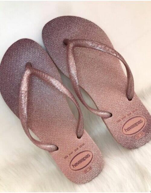 Havaianas Chinelo Slim Feminino Ref. SLIM GLOSS