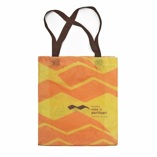 BOLSA ECOLOGICA COM LOGO LARANJA