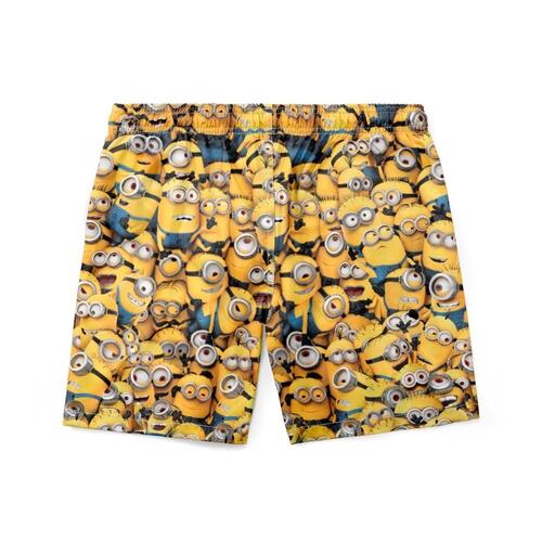 Short Minions Tactel Masculino - R$40,00
