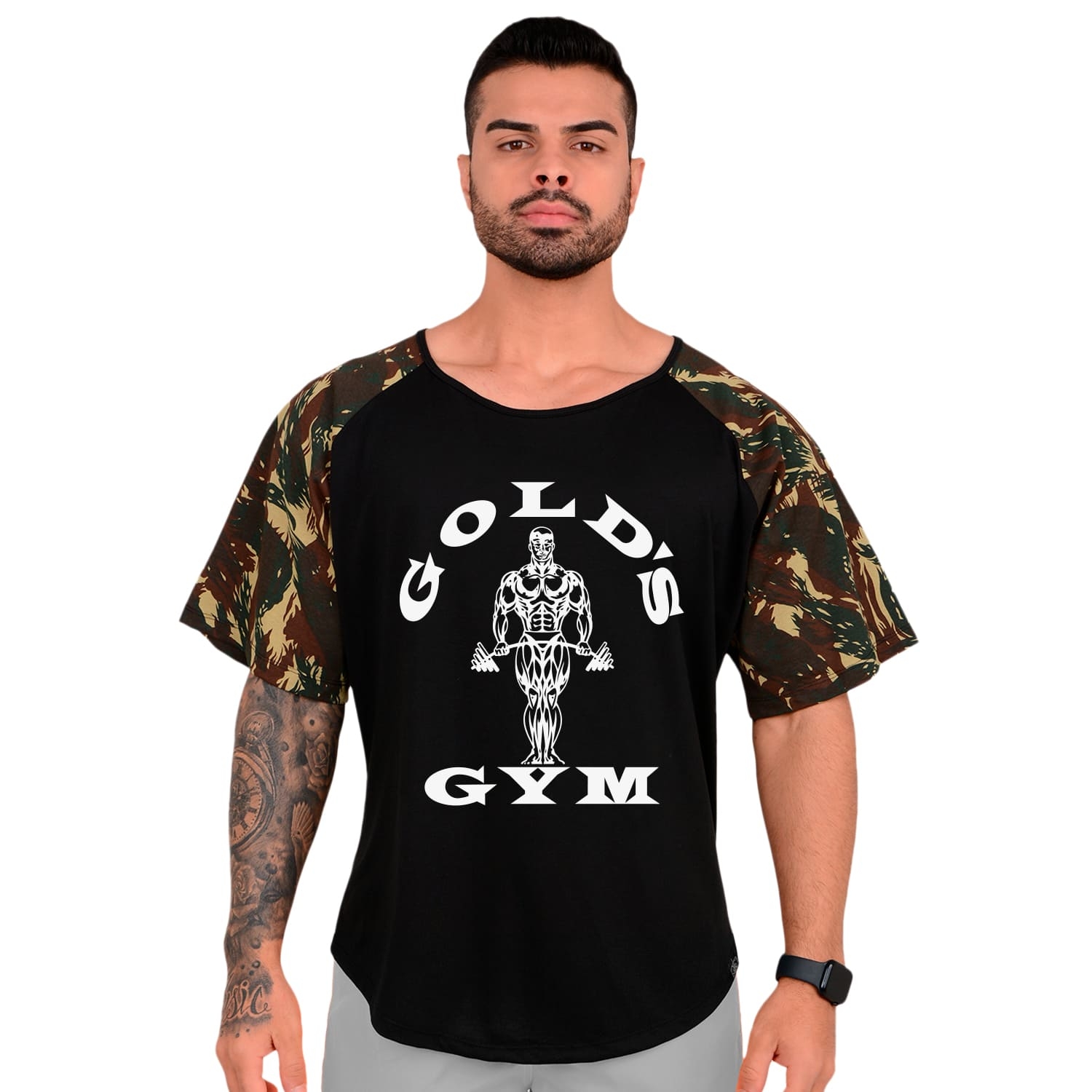 Camiseta Morcegão Gold's Gym