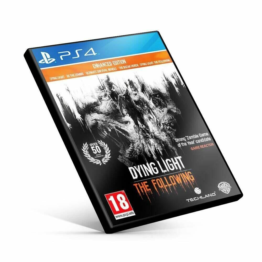 Comprar Dying Light: The Following - Edição Aprimorada - Ps4 Mídia Digital  - de R$17,95 a R$47,95 - Ato Games - Os Melhores Jogos com o Melhor Preço