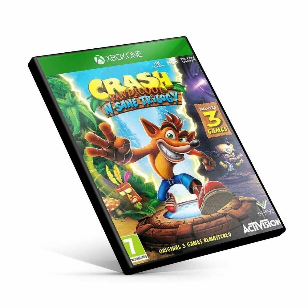 Crash Bandicoot N'sane Trilogy - Xbox One em Promoção na Americanas