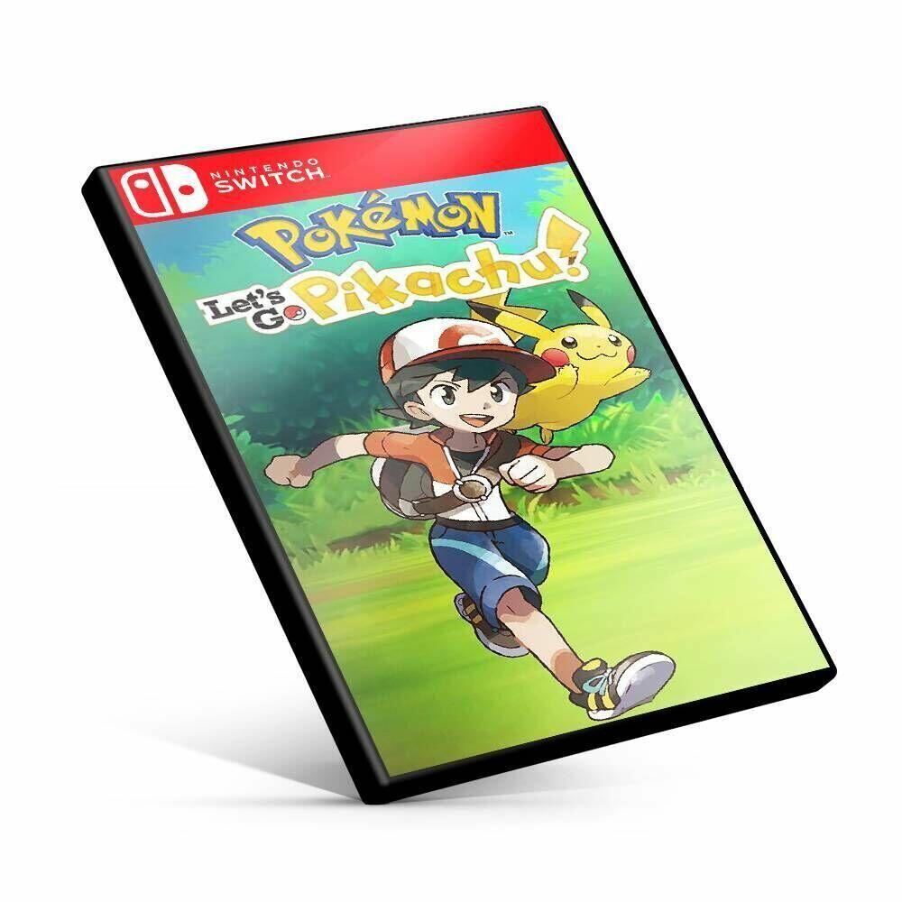Comprar Pokémon: Let's Go, Pikachu! - Nintendo Switch Mídia Digital - de  R$47,95 a R$347,95 - Ato Games - Os Melhores Jogos com o Melhor Preço