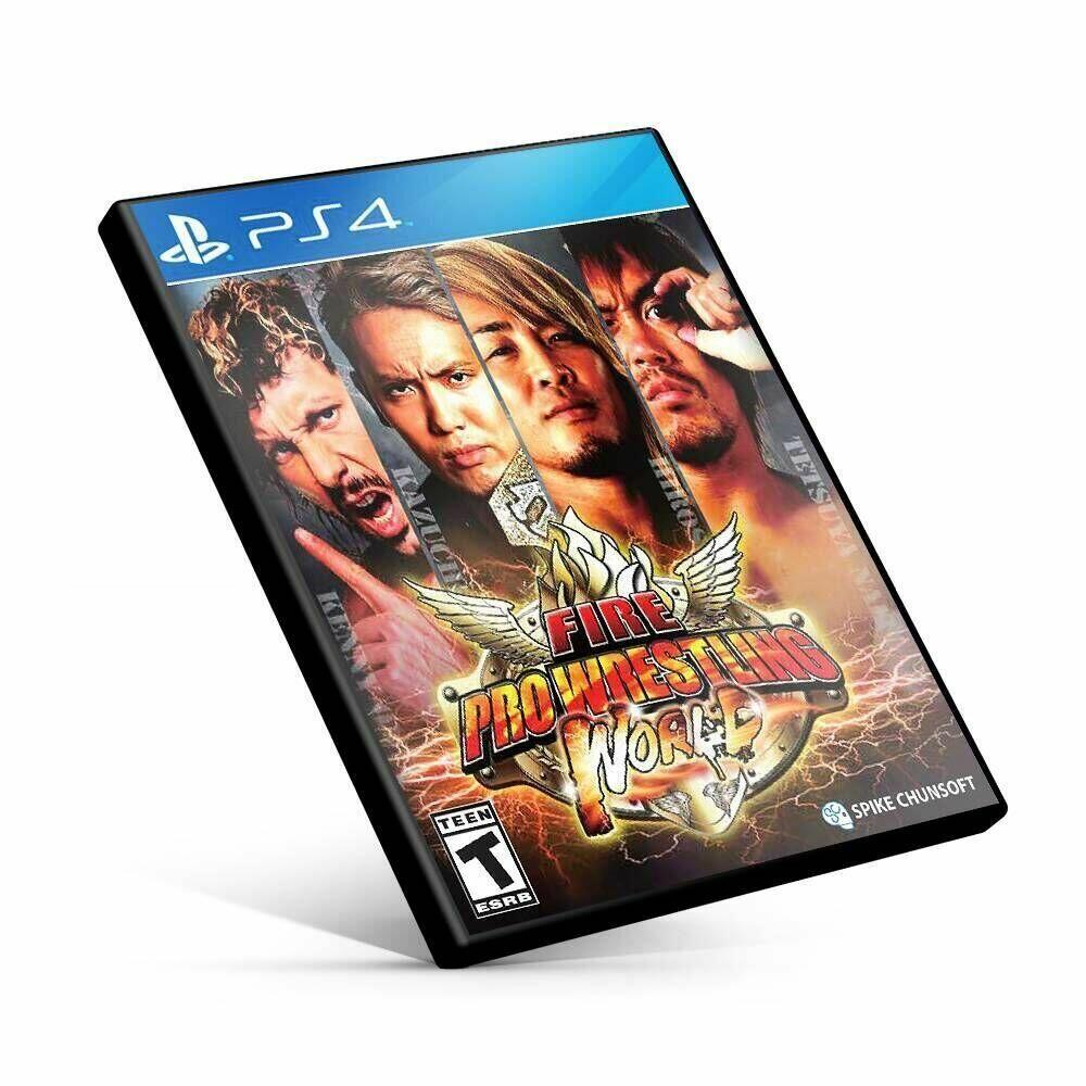 Fire Pro Wrestling World (Day One) - PS4 - ShopB - 14 anos!