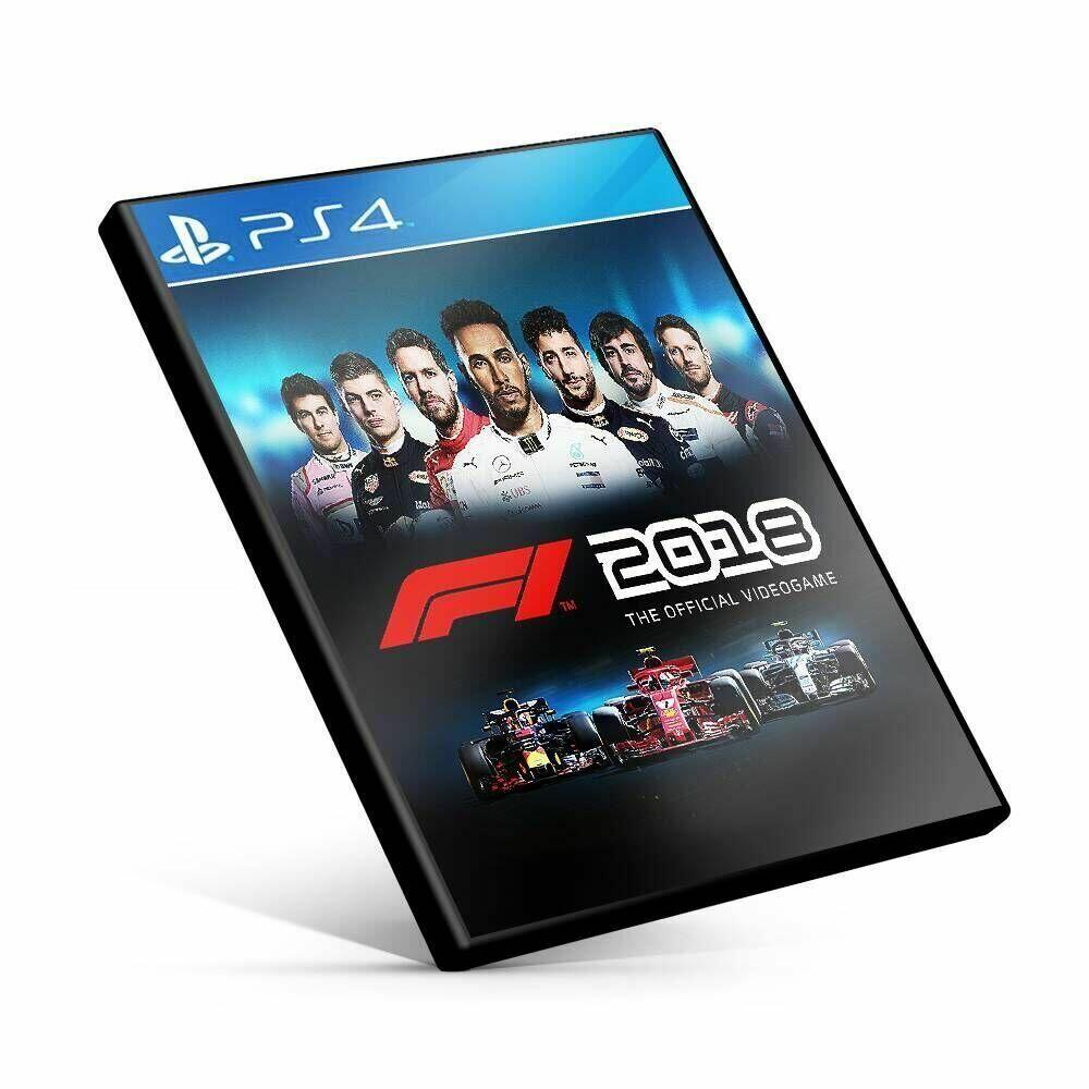 Mídia Física Jogo F1 2018 O Game Oficial Ps4 Original - GAMES