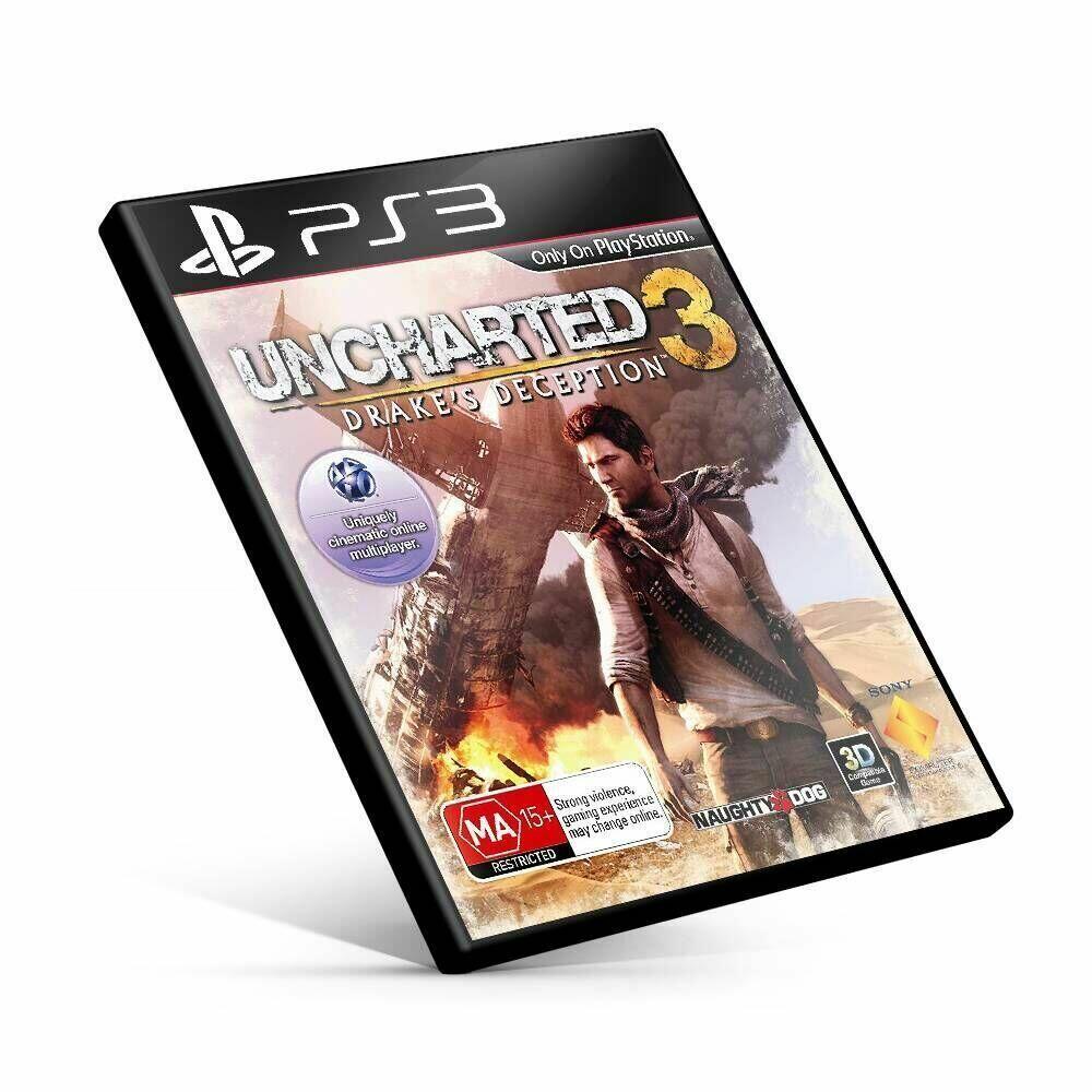 Jogo Uncharted 3: Drake's Deception - PS3 - MeuGameUsado