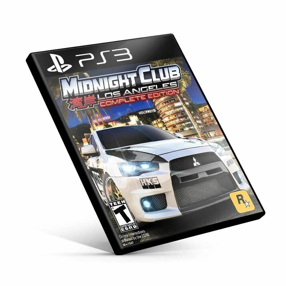 Comprar Midnight Club Los Angeles: Complete Edition - Ps3 Mídia Digital -  R$19,90 - Ato Games - Os Melhores Jogos com o Melhor Preço