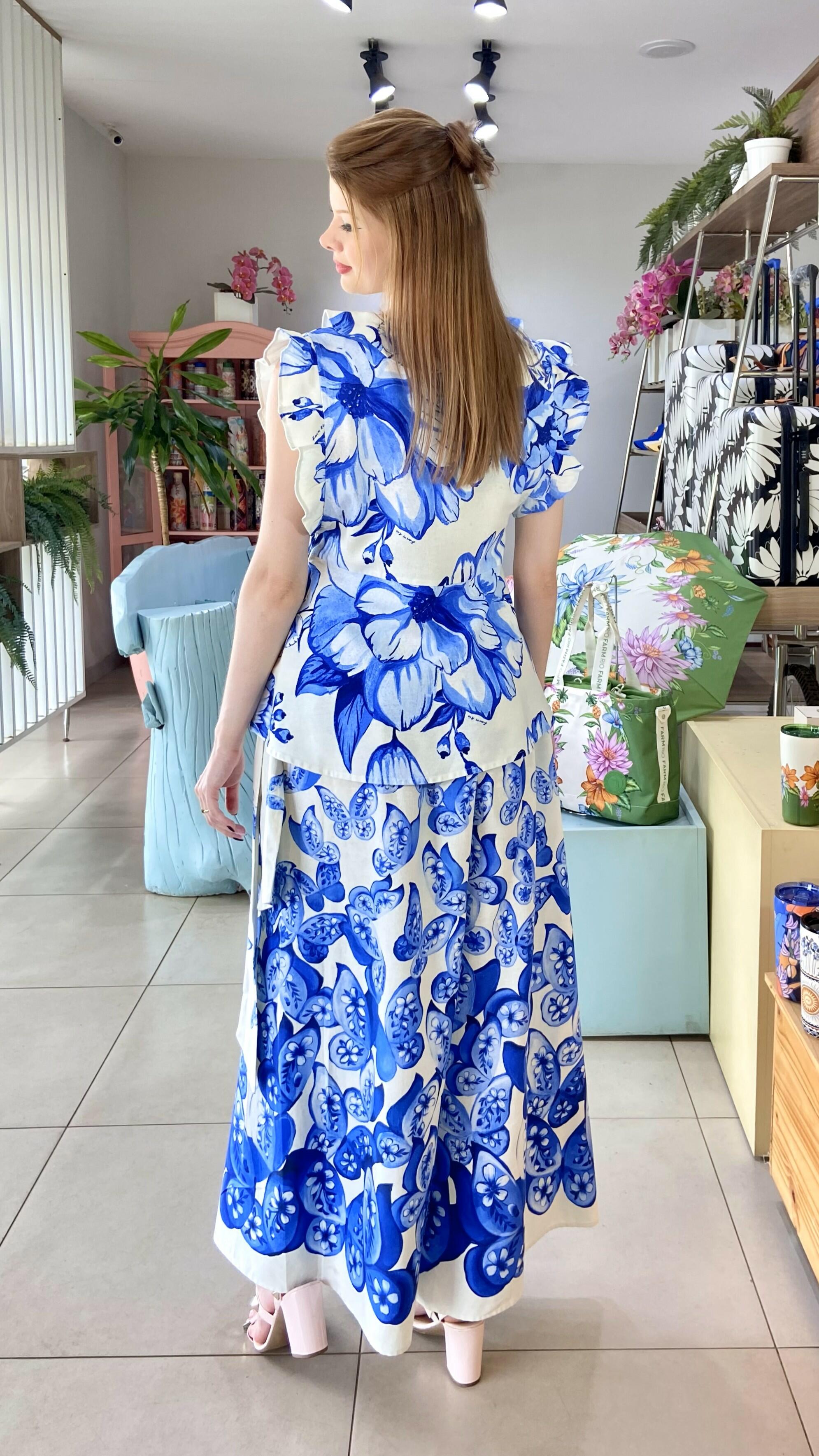 【chita】 Comprar Blusa Chita Porcelana FARM - Inverno 2025