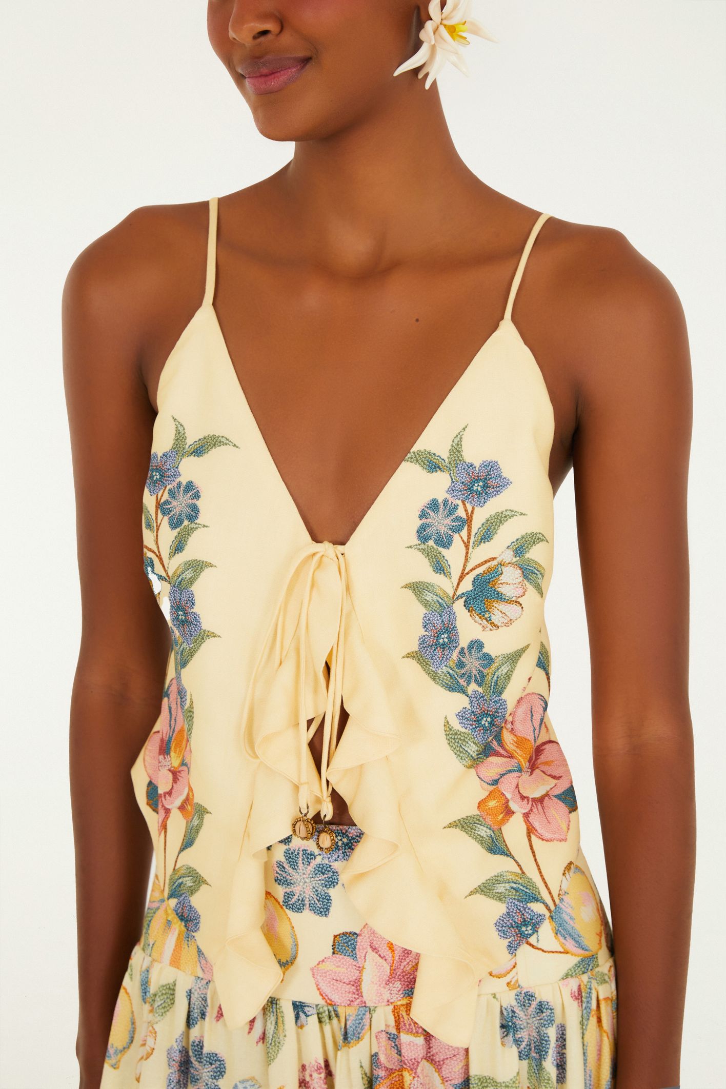 Blusa Maira Lenço FARM Verão 2026 GG