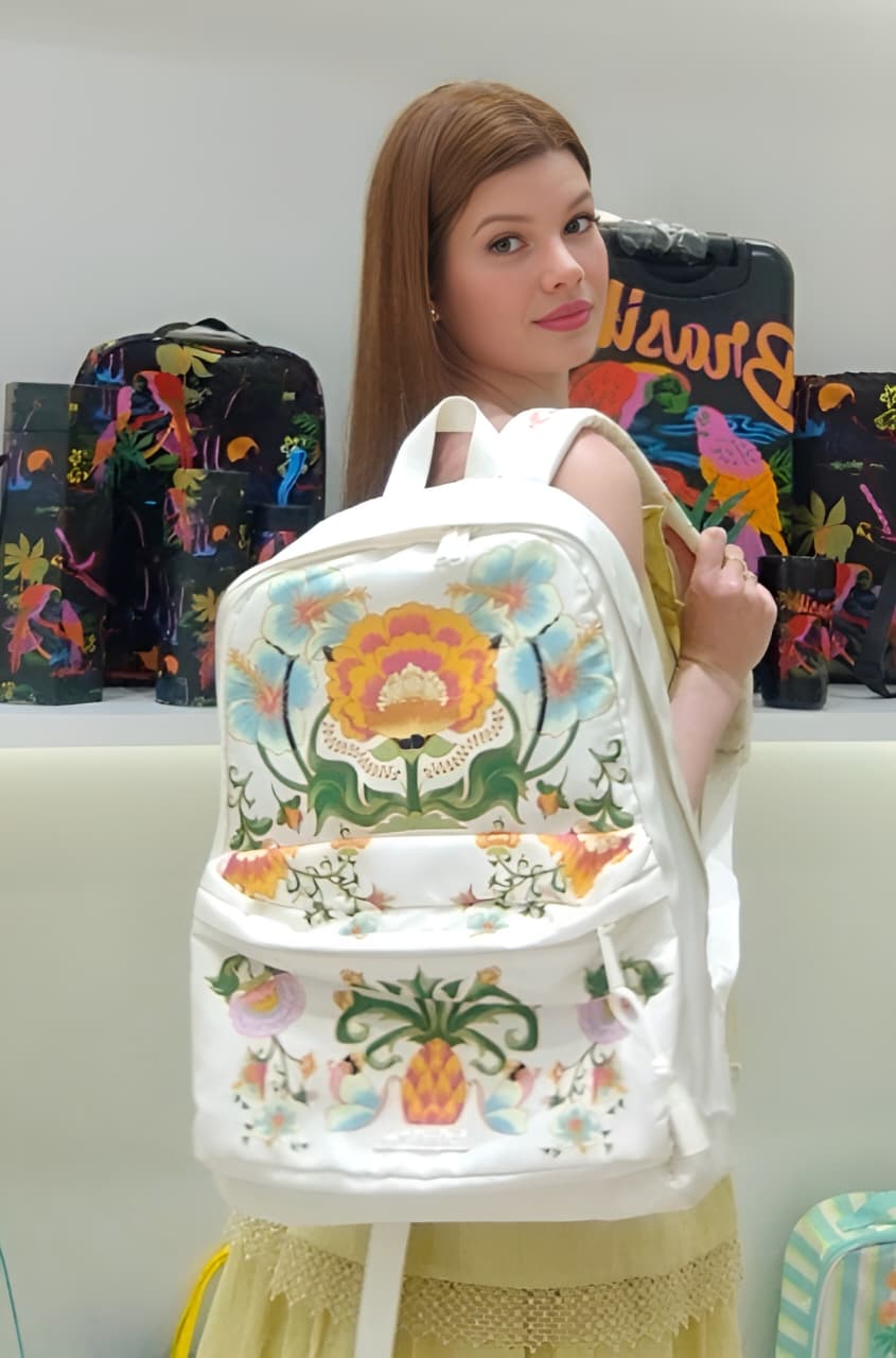 Comprar Mochila Xodó Terra Surrealis Ri Off White FARM ETC