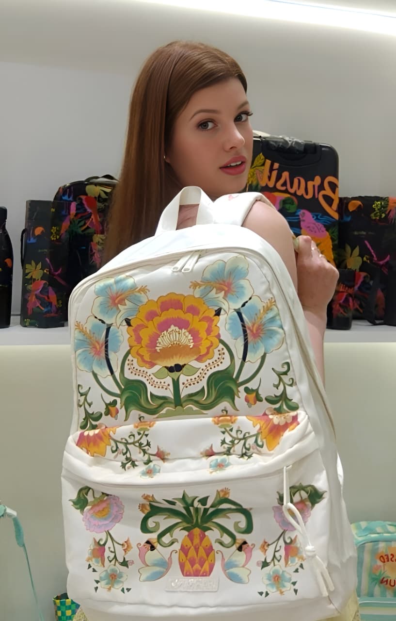 Comprar Mochila Xodó Terra Surrealis Ri Off White FARM ETC