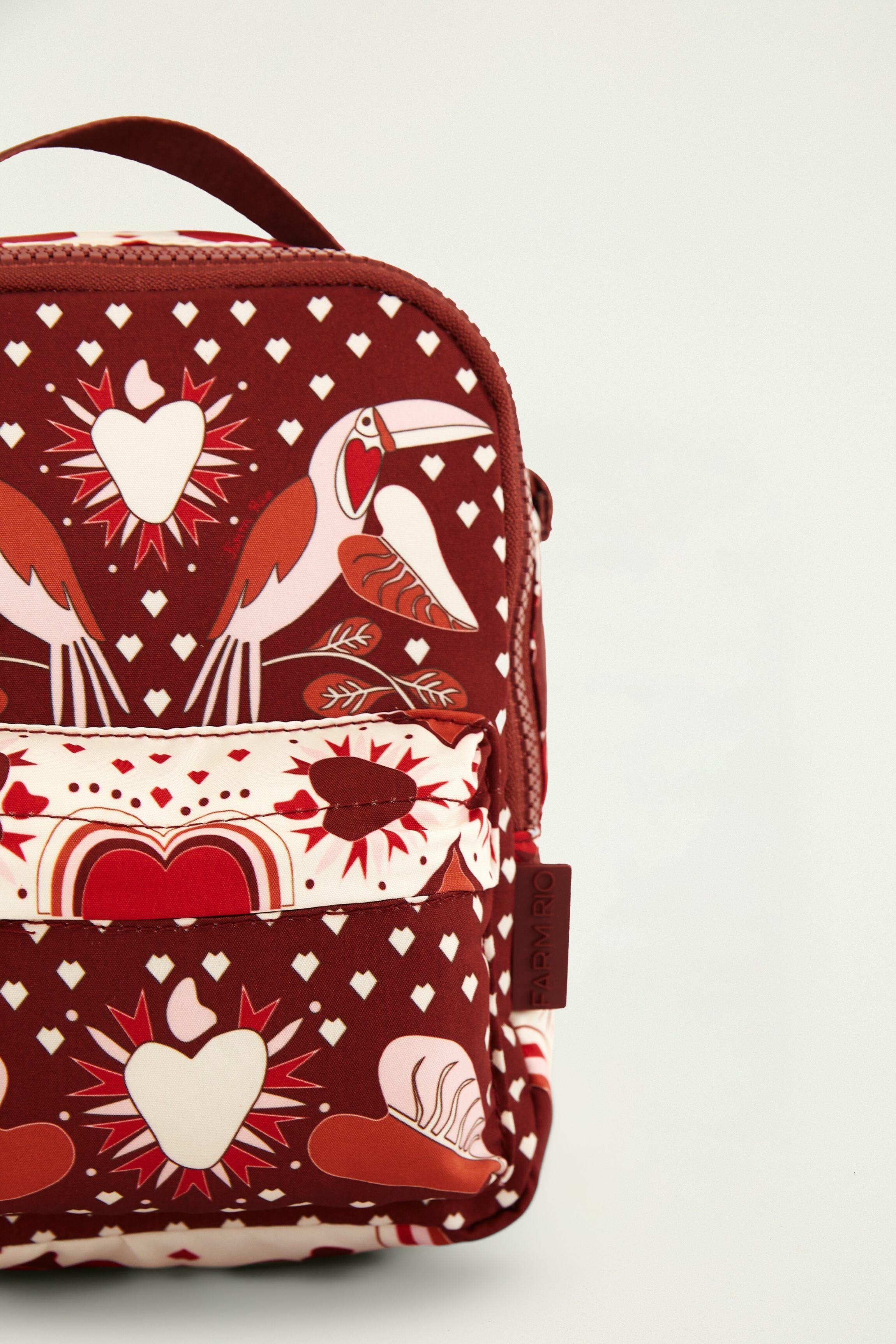 Comprar Mini Mochila Borogodó Caju Coração FARM ETC - Alto Inverno