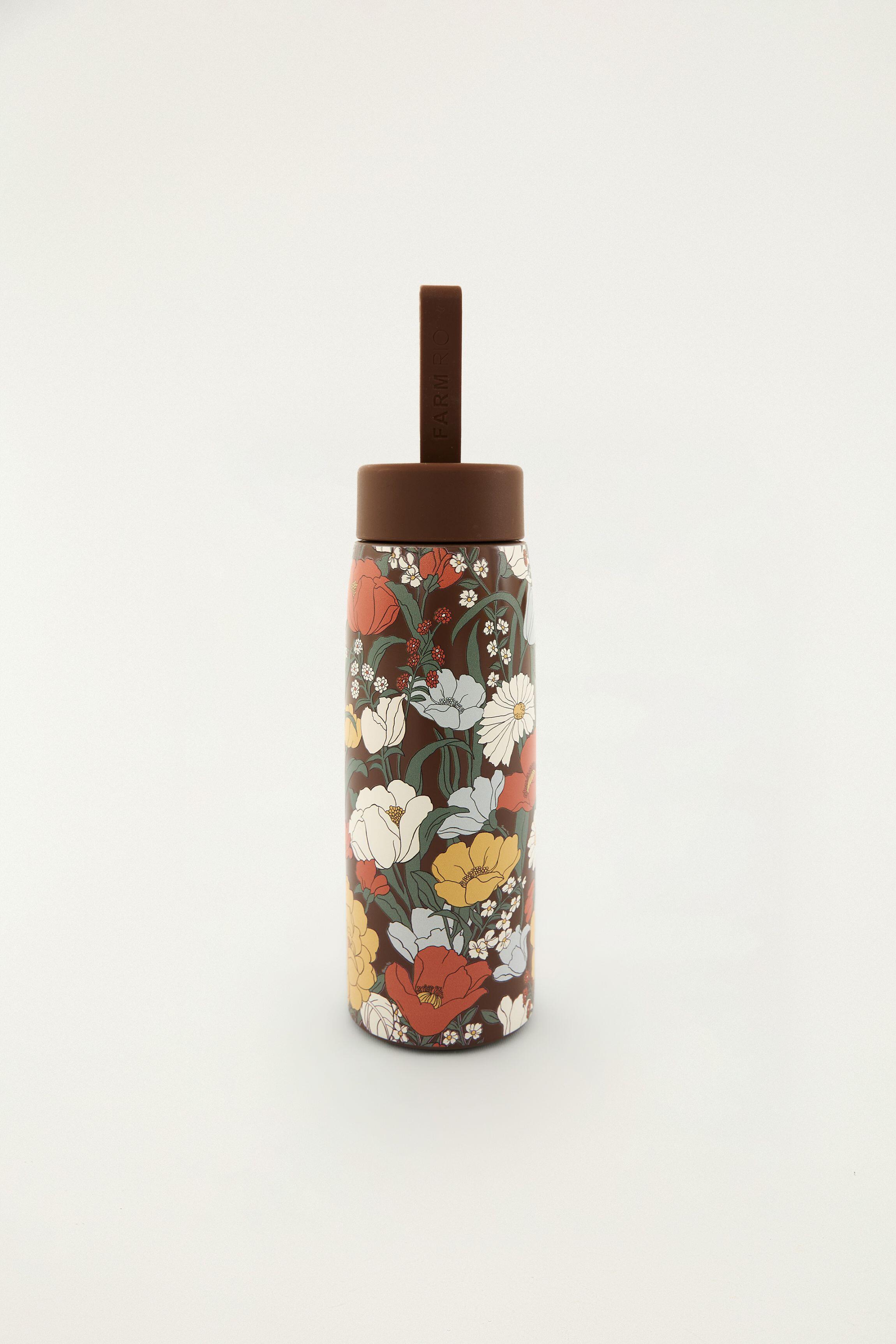 Comprar Garrafa Que Sede 500ml Floral Bucólico FARM ETC - Alto