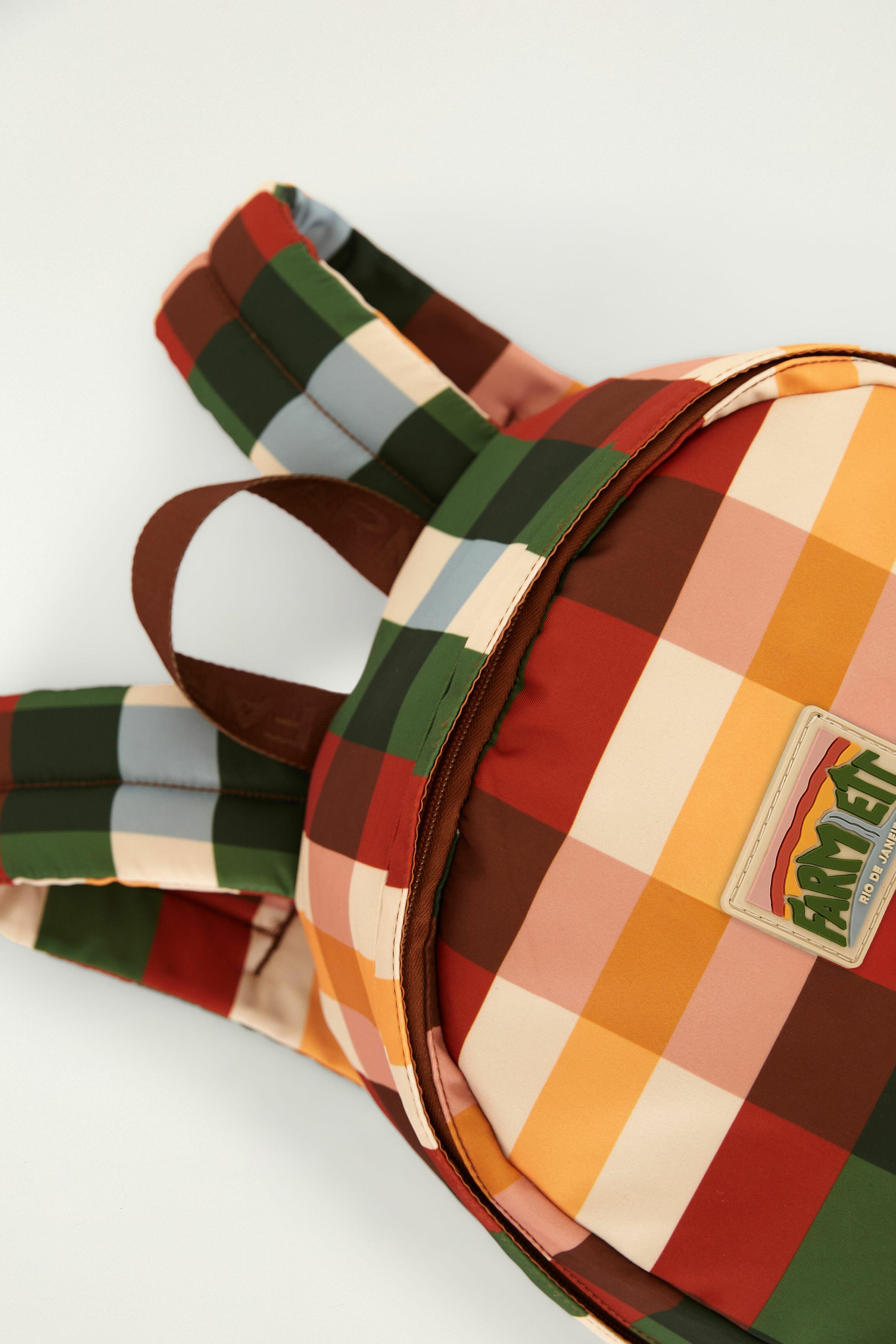 Comprar Mochila Farm Xodó Xadrez Multicolorido FARM ETC - Alto