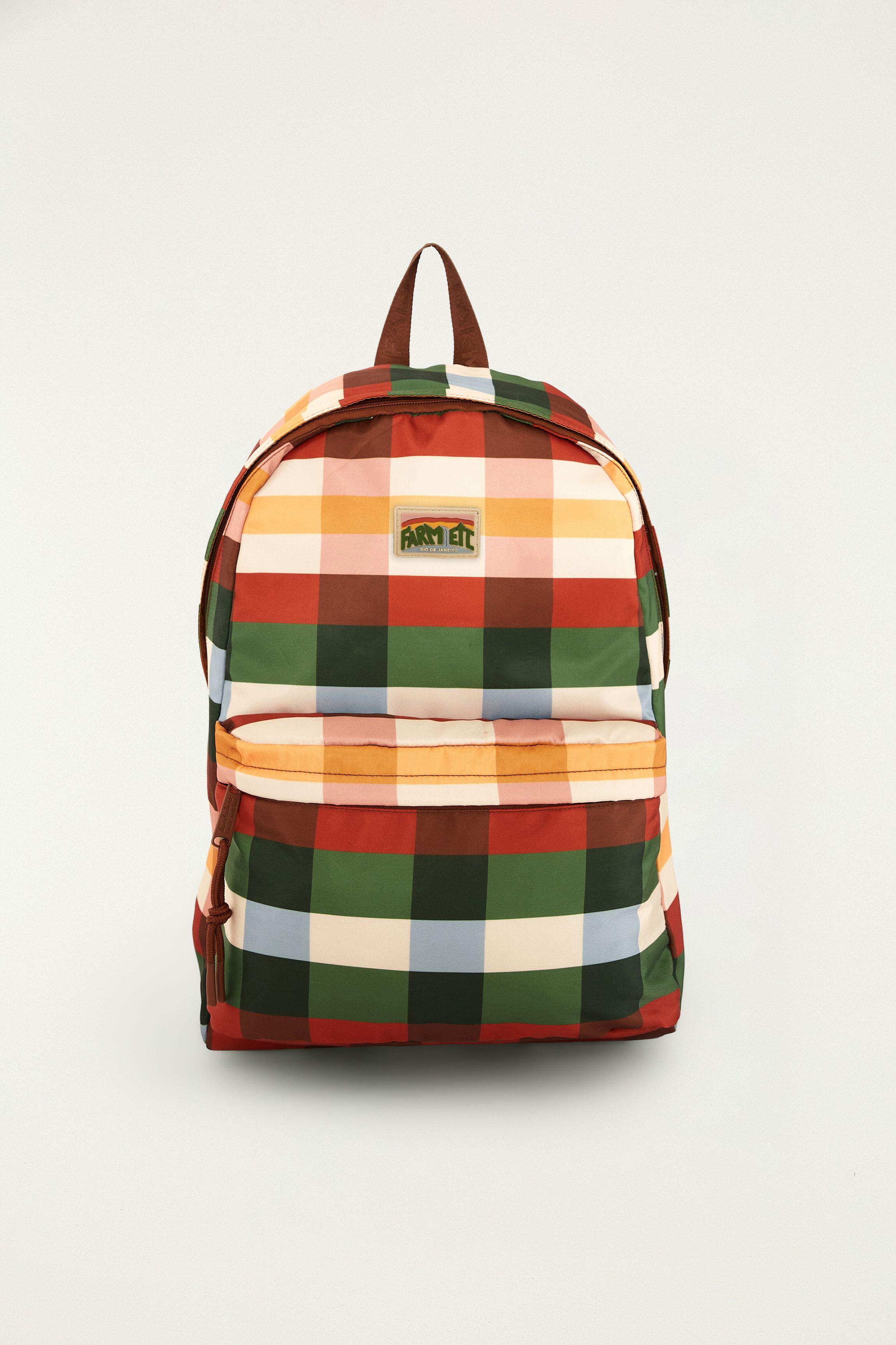 Comprar Mochila Farm Xodó Xadrez Multicolorido FARM ETC - Alto