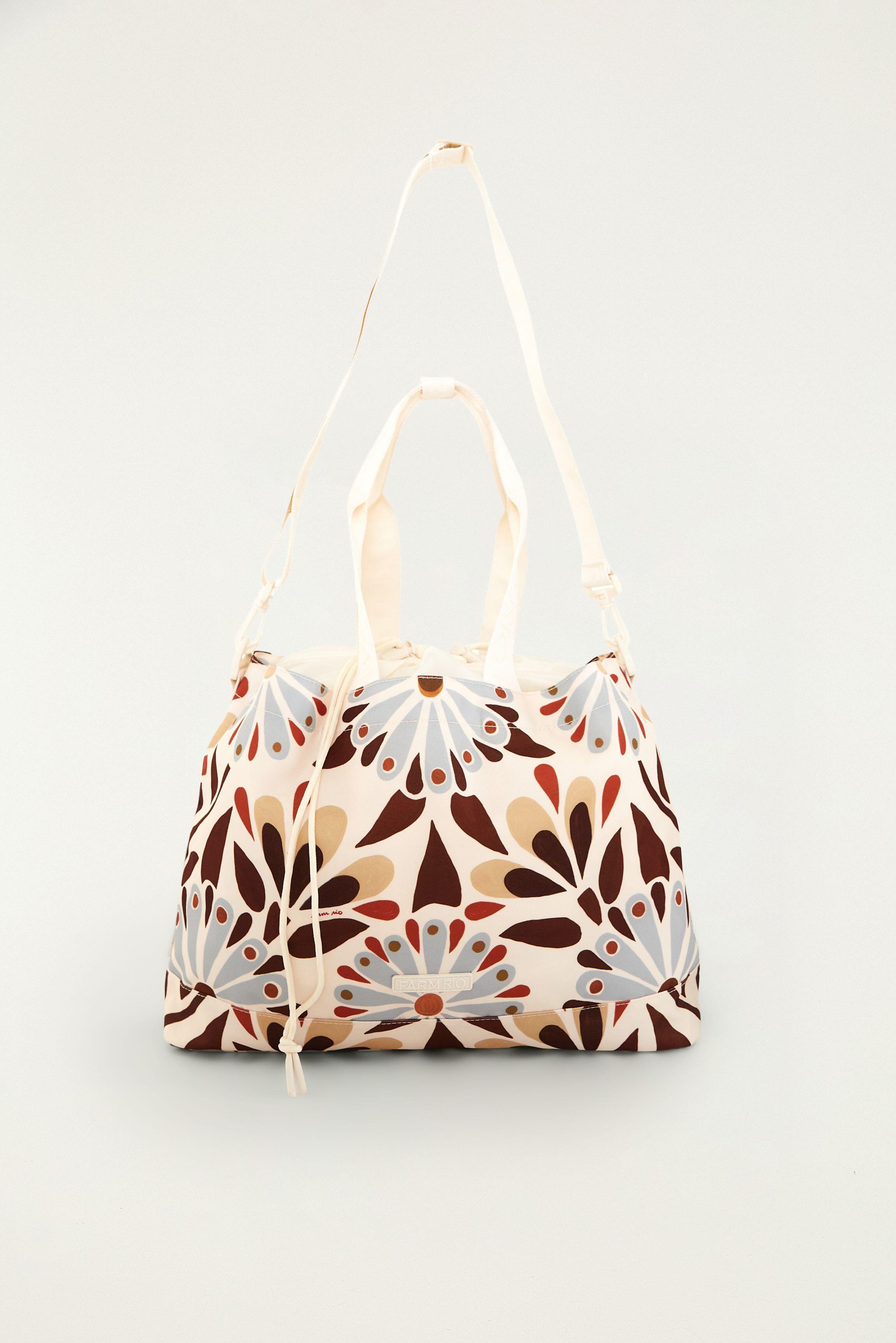 Comprar Bolsa Totebag Carioca Florejo Off White FARM ETC - Alto