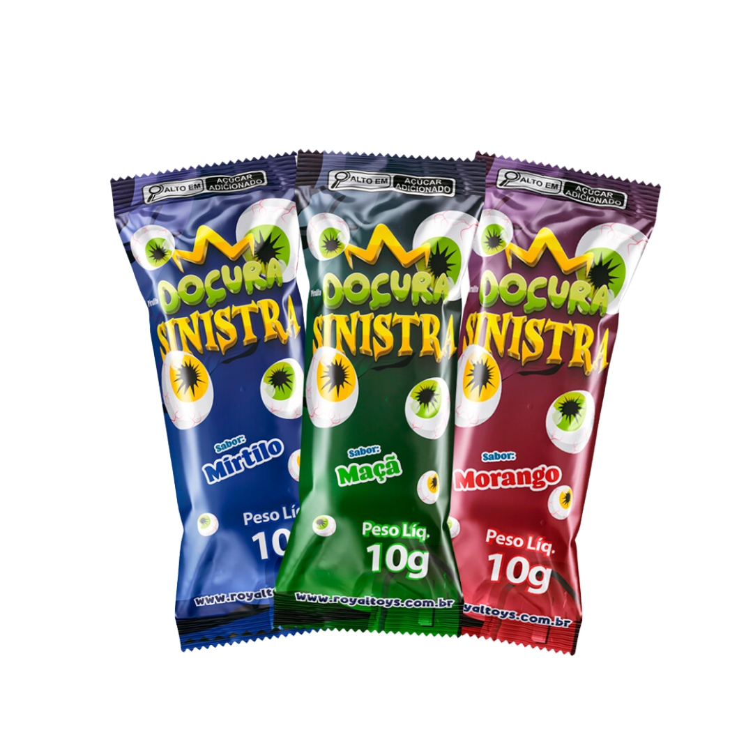 Comprar Pirulito Doçura Sinistra Com Display 30 Unidades