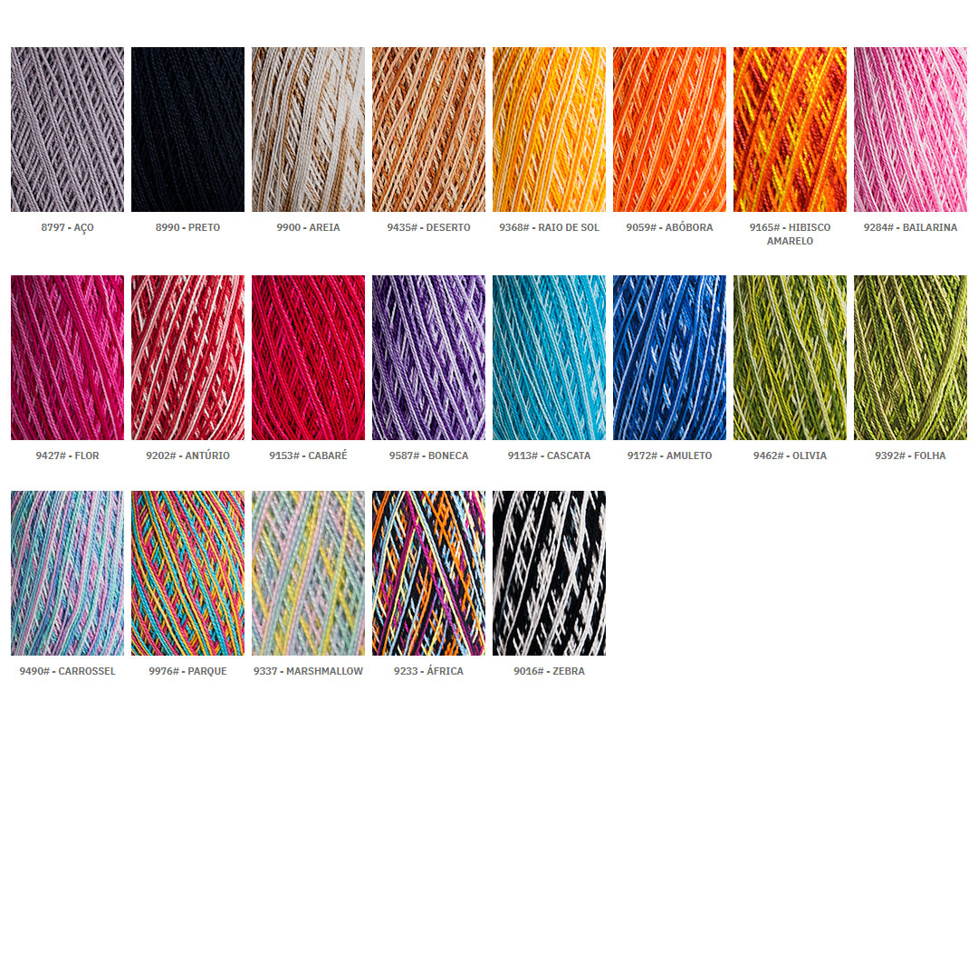 Comprar Linha Clea 1000m 151g Multicolor Mesclada 9462 OLIVIA - R