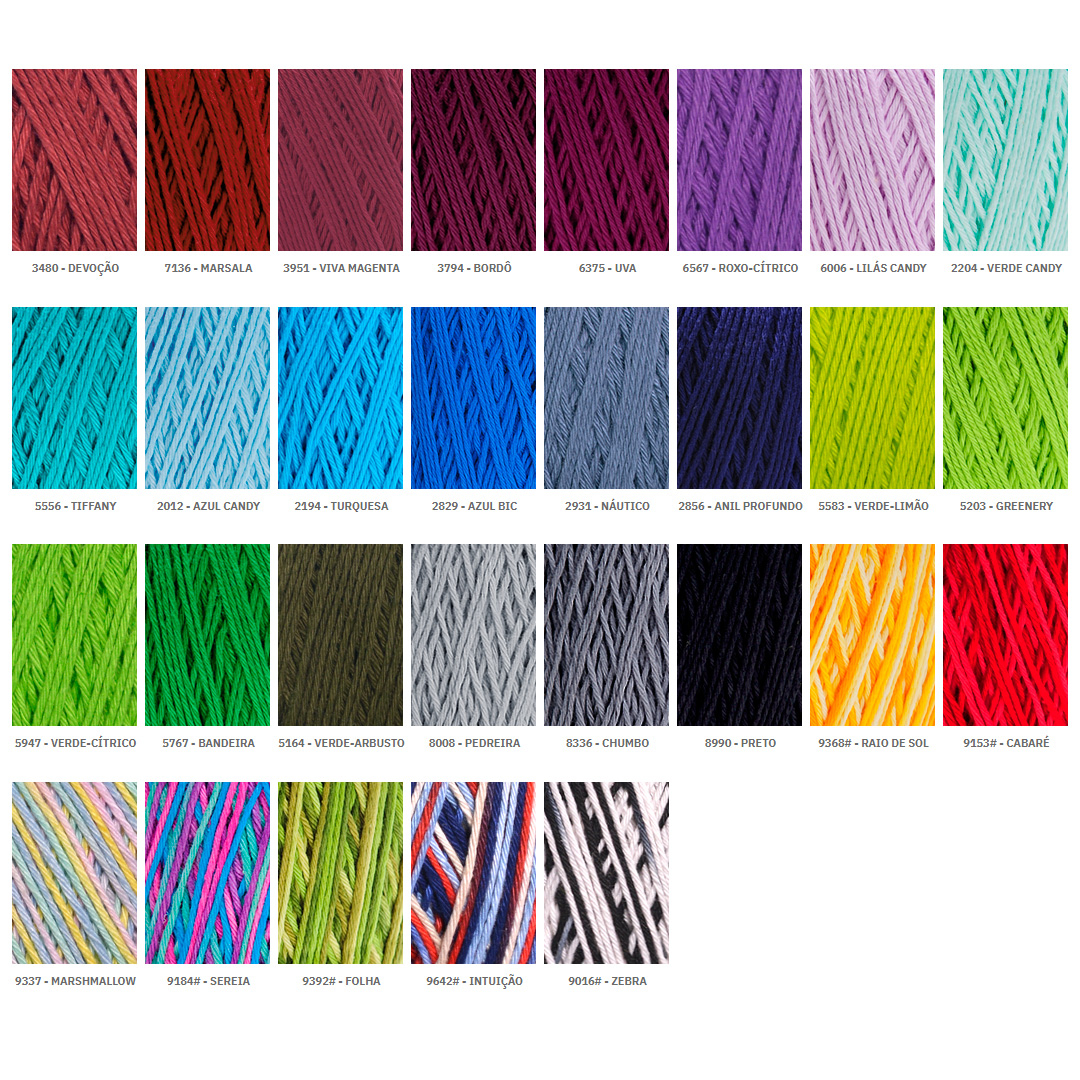 Comprar Linha Charme 396m 150g 9392 FOLHA - R$13,58 - WOWLOJA